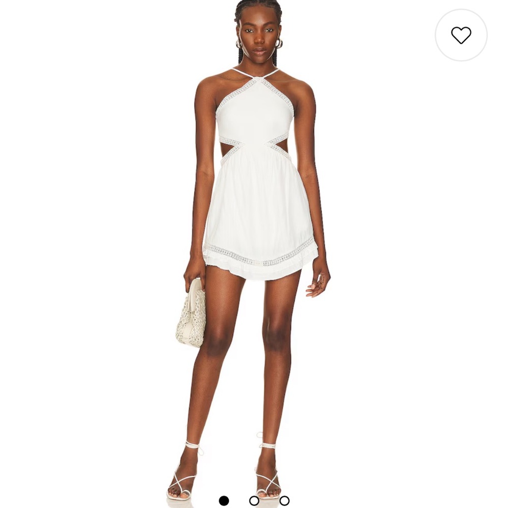 House of Harlow 1960 x REVOLVE Justina Mini Dress in Ivory